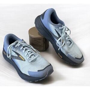 Men's Brooks Ghost 16 Weatherized, Country Blue/Sky/Ebony, 8 D Medium US